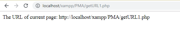 نحوه دریافت URL صفحه فعلی در PHP 1